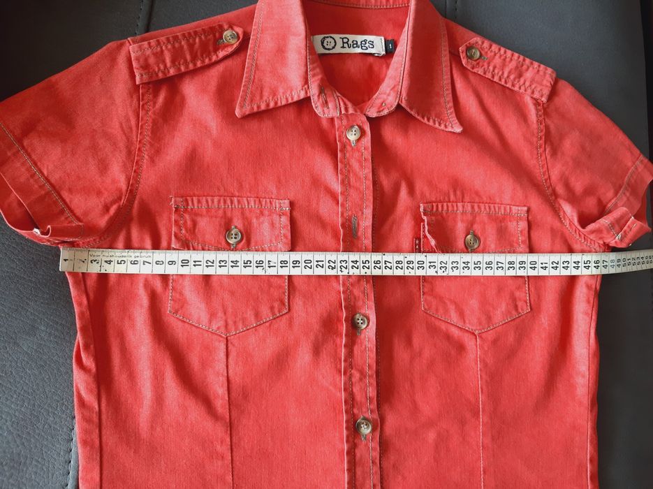 Camisa de ganga Rags