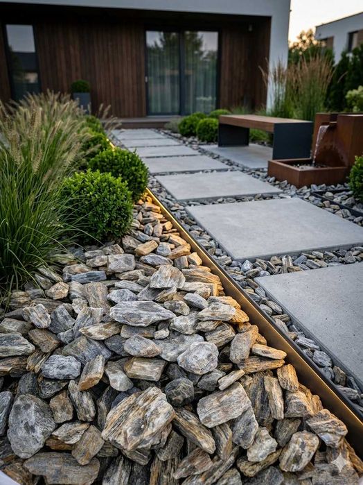 Kora kamienna ogrodowa frakcje 8,11,32