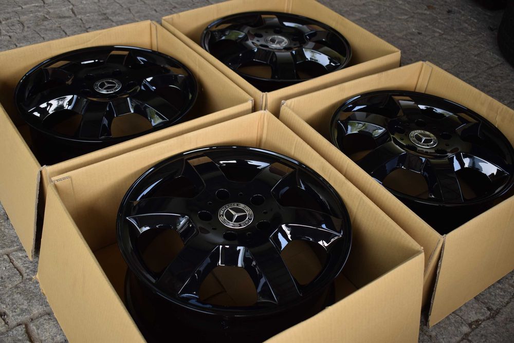 Mercedes G klasa w 463 460 czarne felgi 18 cali nie amg oryginał