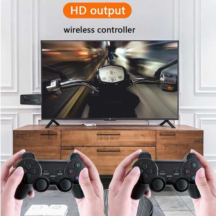 Consola videojogos clássicos Retro +10.000 jogos HDMI 64GB