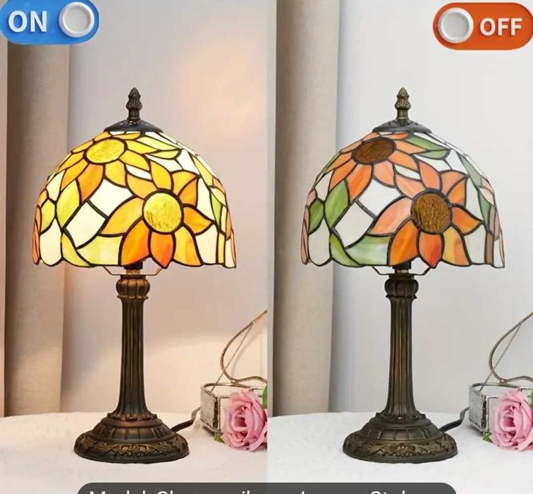 Lampa witrażowa Tiffany