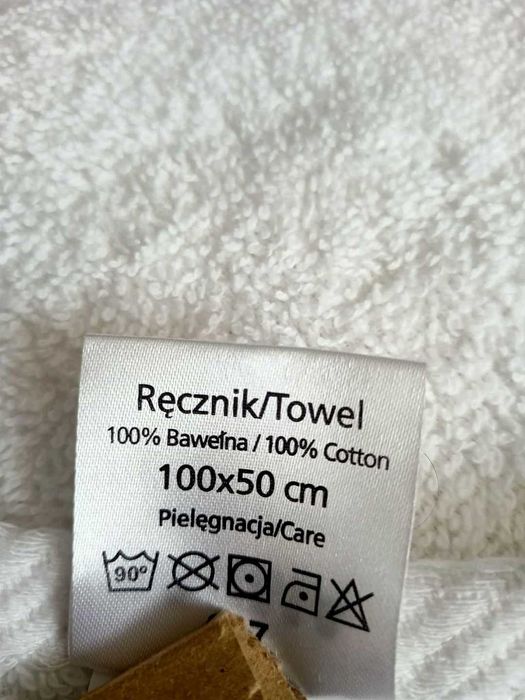 Zestaw 6x ręczników hotelowych białe ręcznik chłonny ręczniki prezent