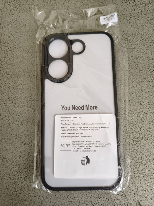 Capa protetora Poco X 8 Pro