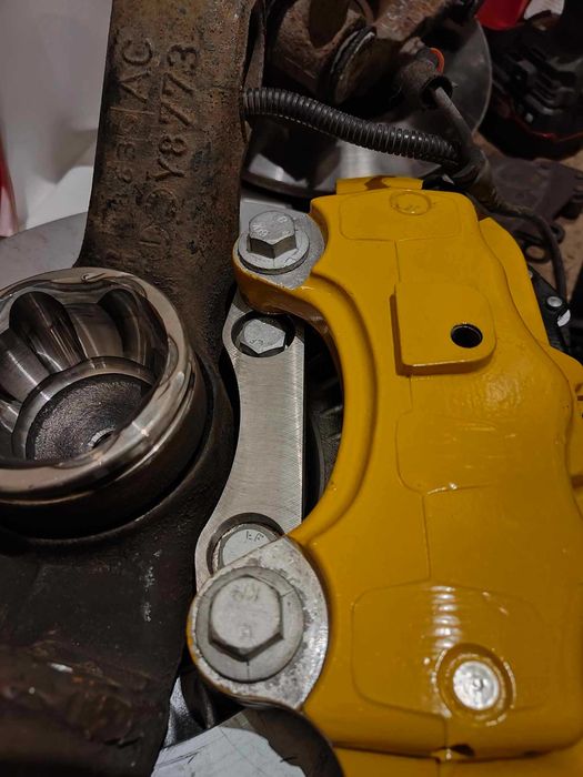 KB-F-5008_3.2 Brembo 18Z 18zl 18zr Swap adaptery passat a4 b5 a6 c4 a6 c5 superb