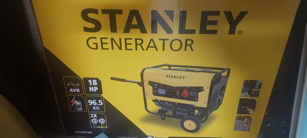 Agregat prądotwórczy STANLEY SG 7500 NOWY