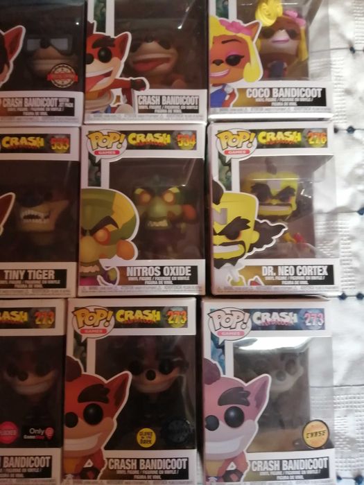 Funko Pop Crash Bandicoot Collection64365274278529122