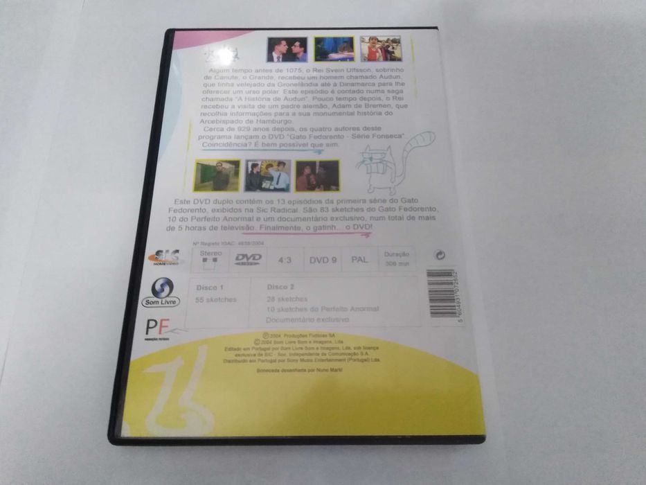 Gato Fedorento serie Fonseca - DVD Duplo.