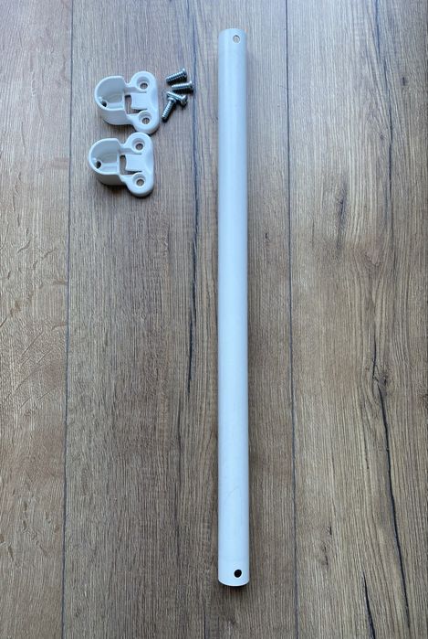 Drążek do szafy IKEA, biały