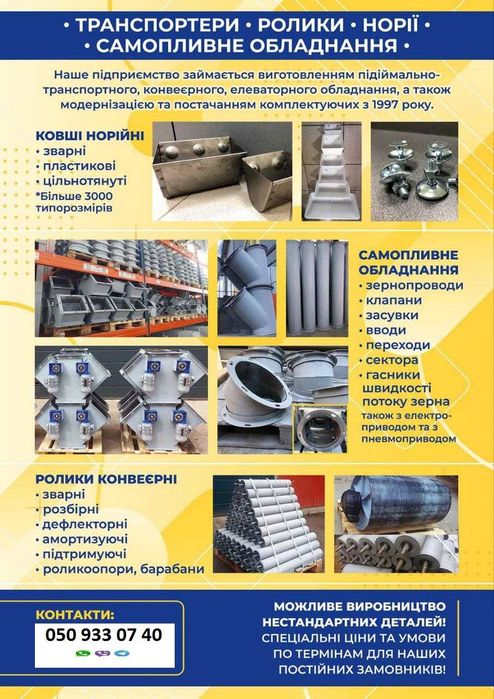 Нория ковшевая ленточная.