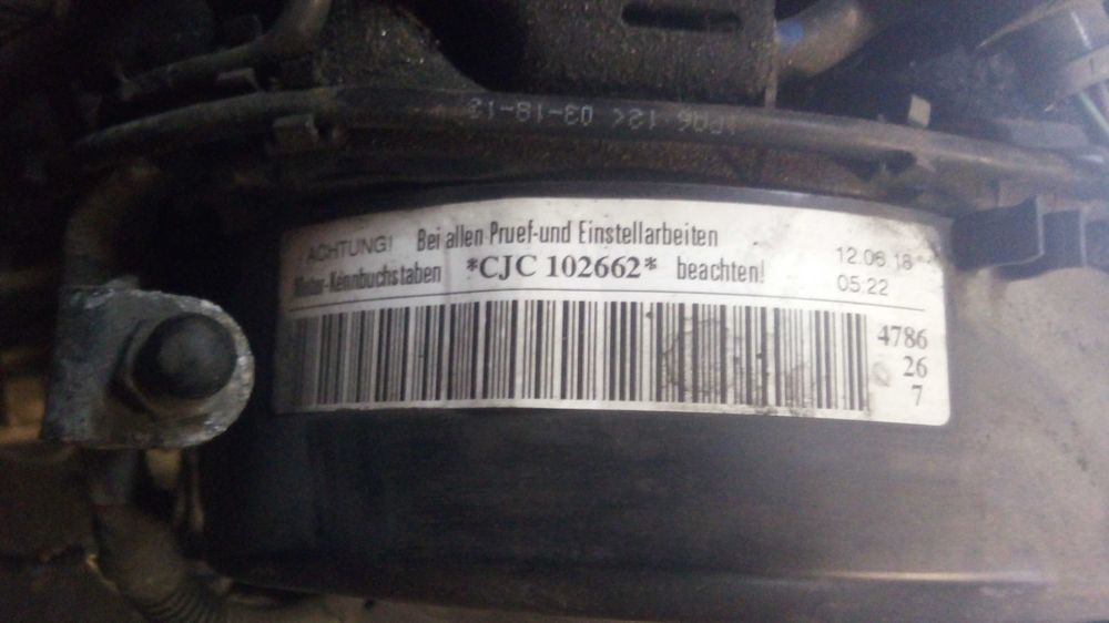 Kompletny silnik 2.0 TDI CJC   Audi A4 B8 8K  - kompletny