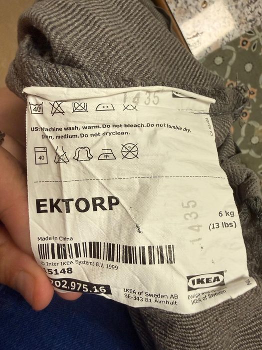 Capas de sofa Ektorp