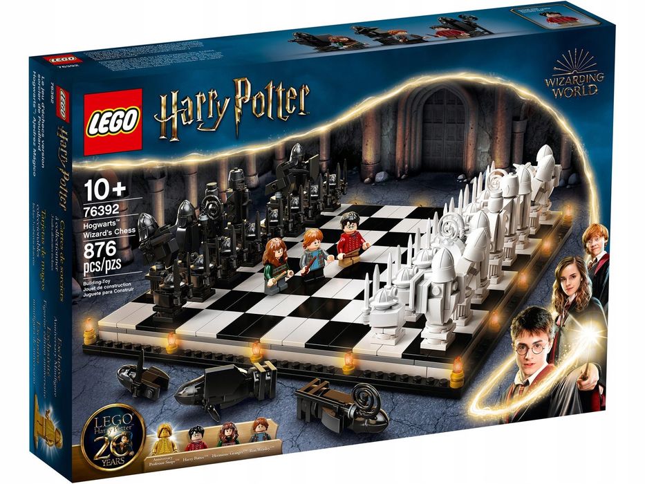 LEGO  76392  Harry Potter - Szachy czarodziejów w Hogwarcie