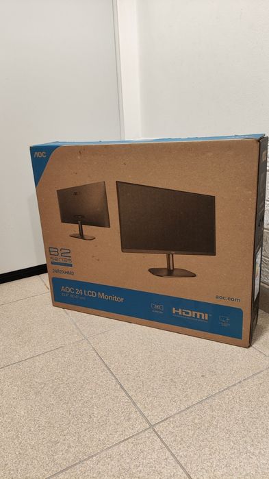 Monitor AOC 24 polegadas Full HD como novo