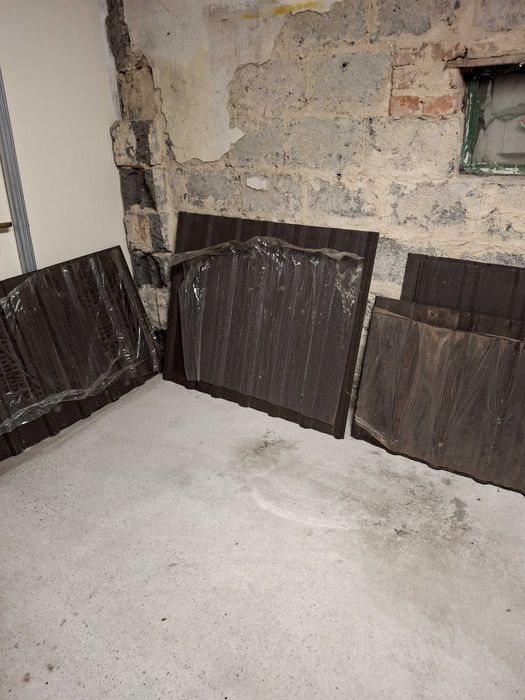 Blacha trapezowa brązowa kawałki 7