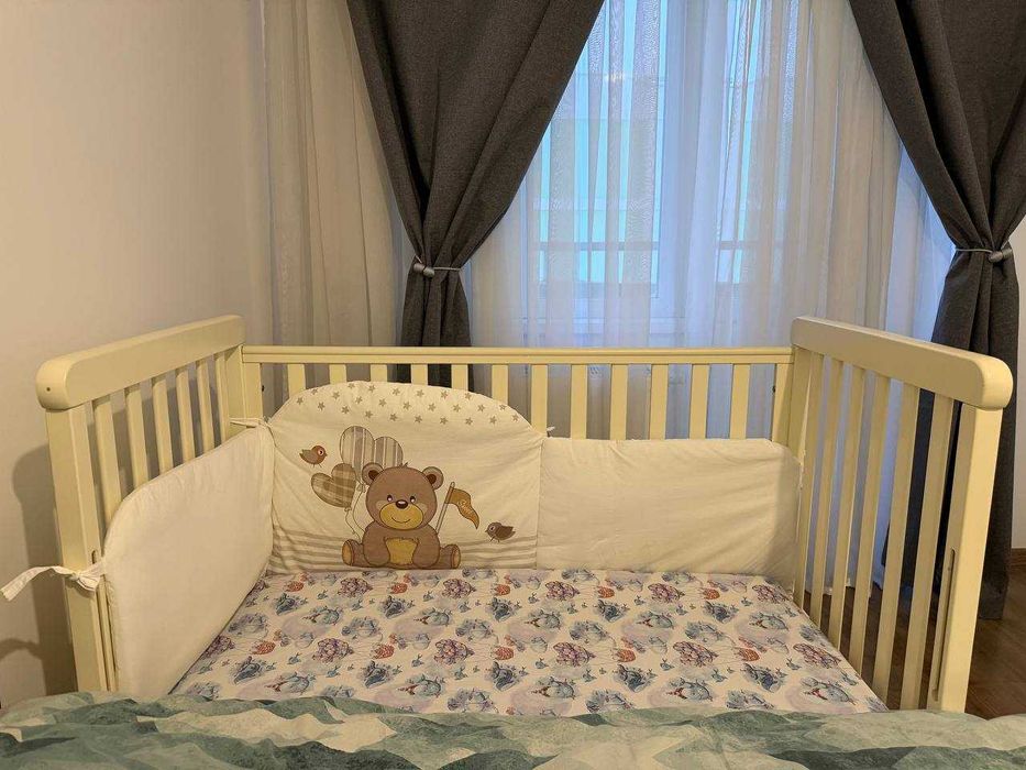 Ліжко дитяче "Верес ЛД 12" слонова кістка, Veres