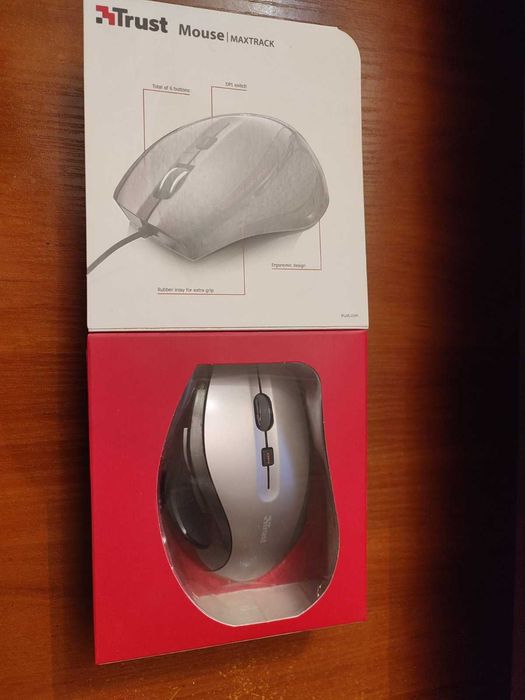Мишка Trust MaxTrack Mouse BlueSpot (17178) USB.
