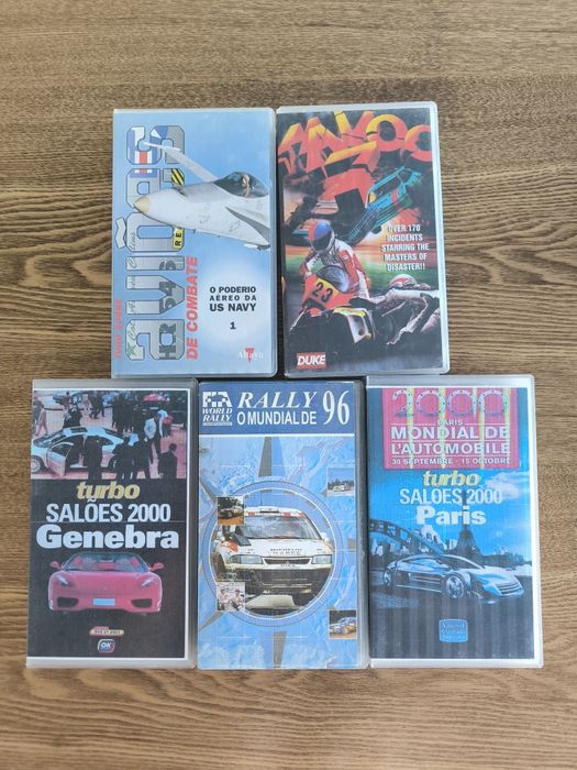 VHS automóveis, aviões