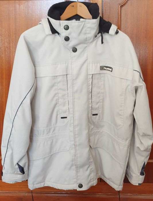 Casaco / Blusão / Anorak com capuz, marca HUMMEL - Vintage