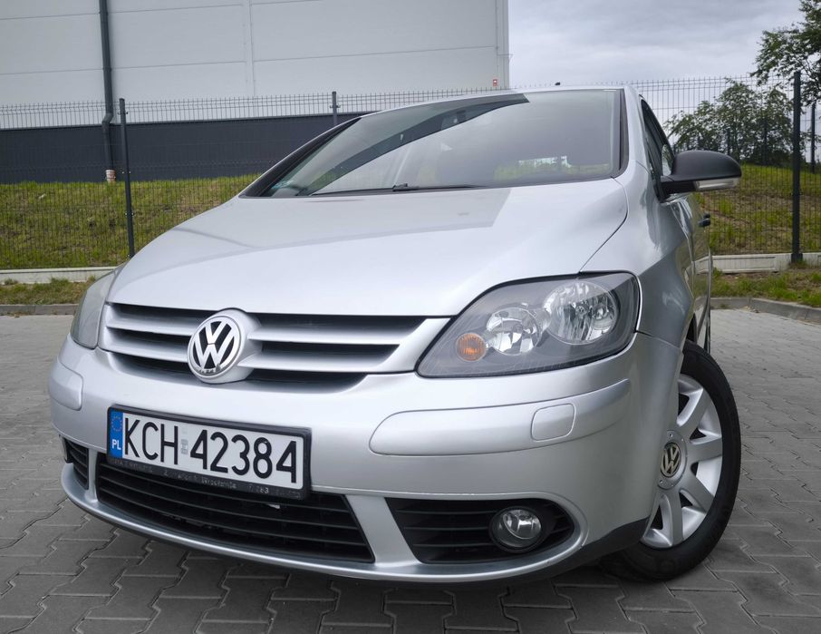 Volkswagen Golf Plus 1.9 TDI 105KM BARDZO Ładny ZADBANY! ZDROWY! CAŁKOWICIE SPRAWNY! Klimatronik 10xAirBag Alu 16 Tempomat Komp Pokład Pełna Elektryka