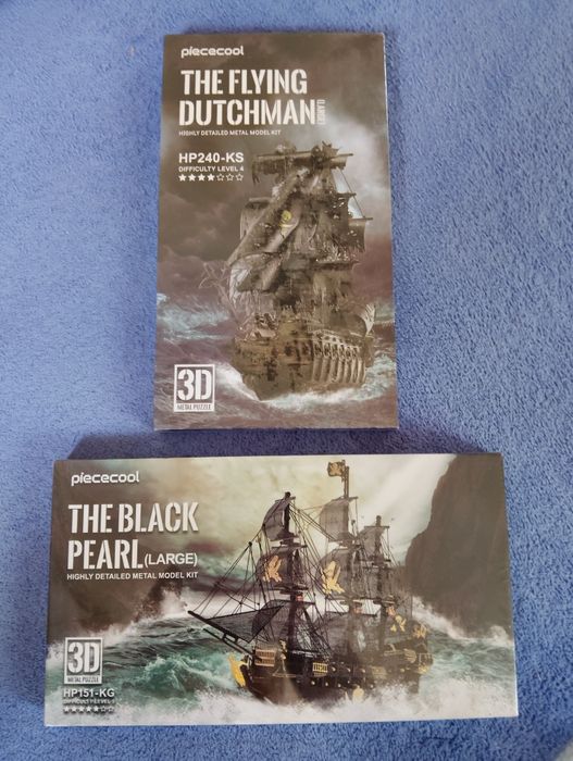 The Black Pearl , The Flying Dutchman 3d. металеві пазли Дешево