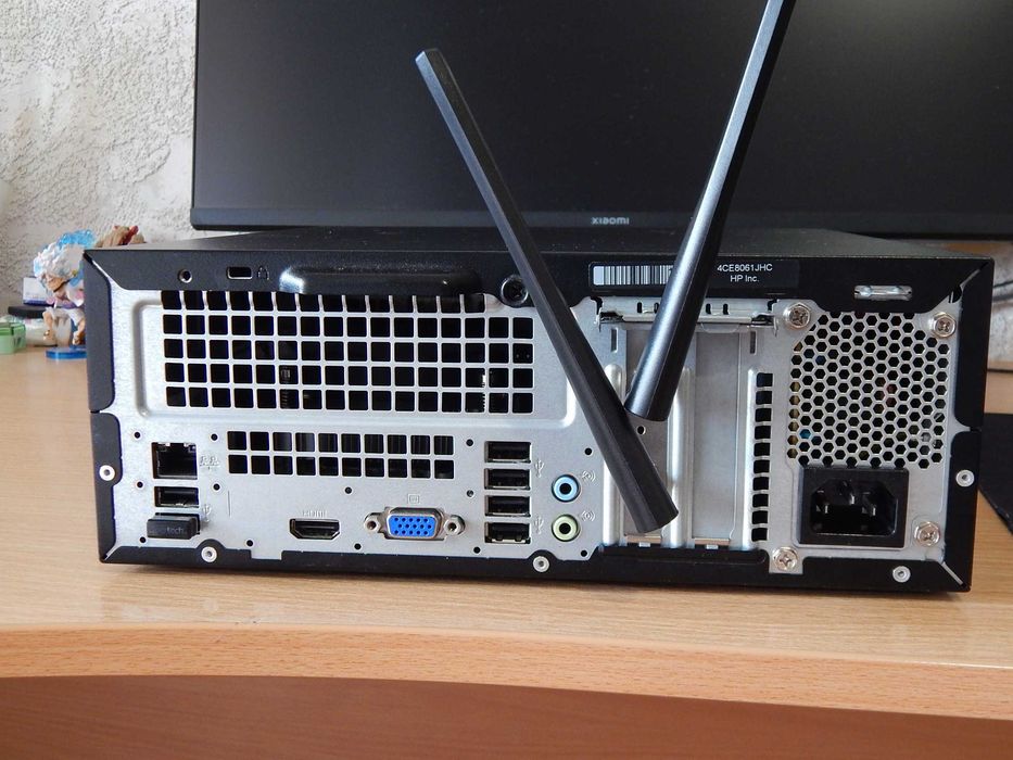 ПК HP 280 G2 SFF / i5-7400T / 8GB / SSD 480GB / Wi-Fi + Bluetooth / Windows 11 Pro