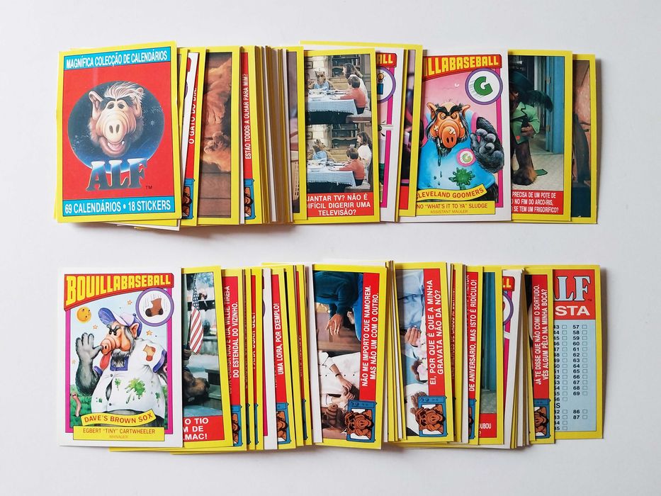 coleção ALF (todos os 69 calendários) | Impala, 1989