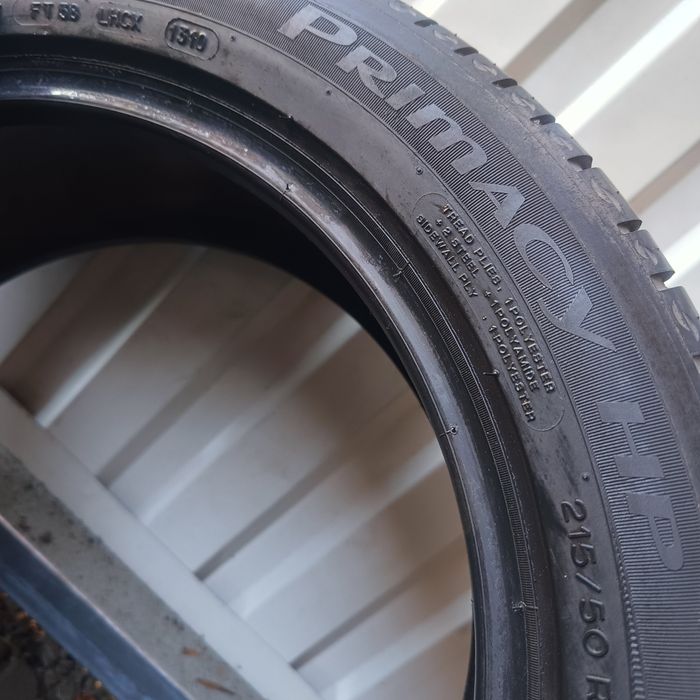 Dwie opony Michelin primacy 3 215/50 R17
