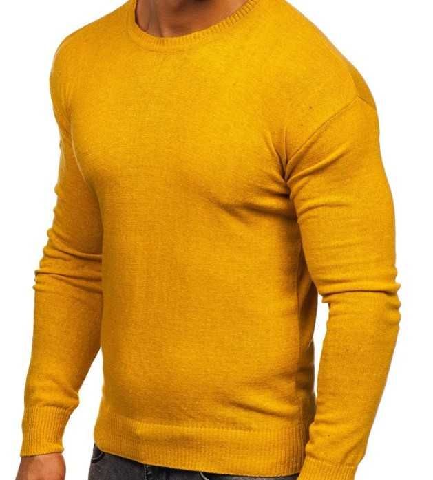 Sweter męski żółty rozm M