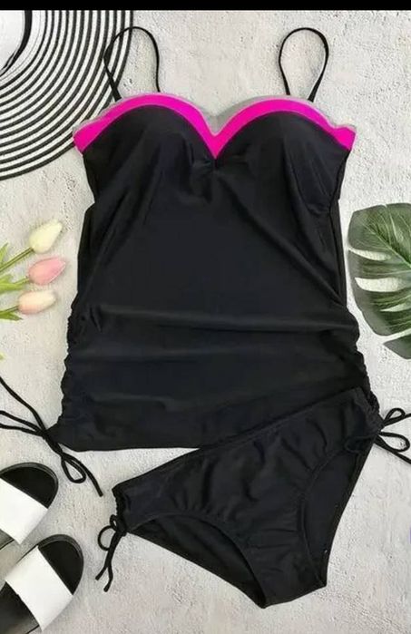 Продам  модний роздільний купальник з твердим пушап