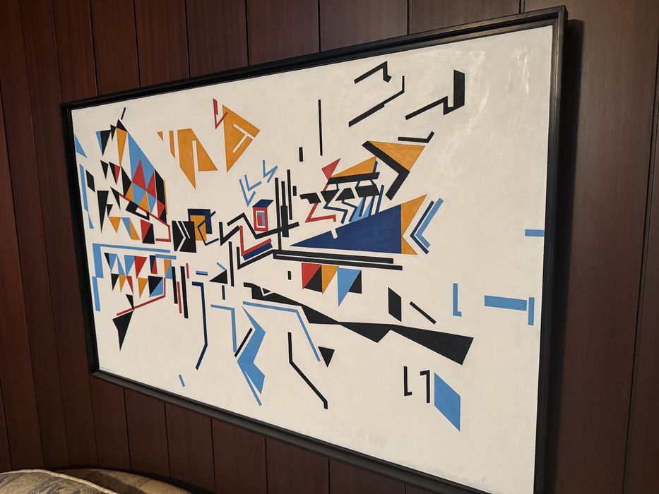Quadro Nadir Afonso “jazz note” 1971