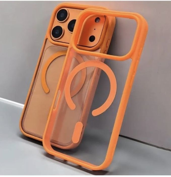 Чохол для айфон iPhone 17 Pro Max бездротова зарядка, удароміцний