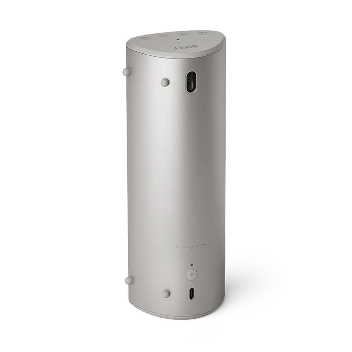 KEF MUO - Silver Dusk - Głośnik BT 5.4 IP67 aptX Adaptive, SBC, AAC