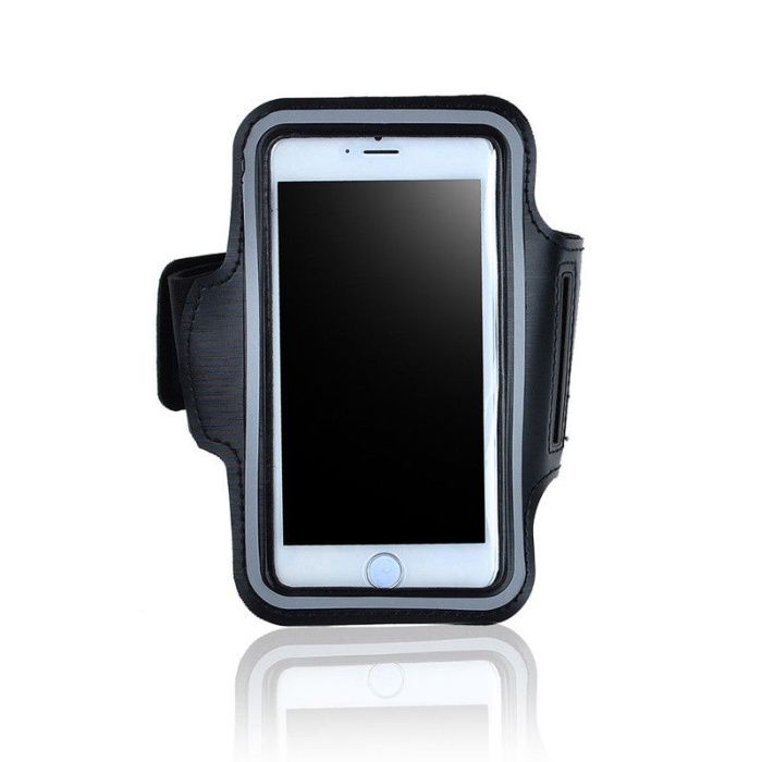 Bracadeira de corrida cor Preto para Iphone 6 7 8 Samsung S10