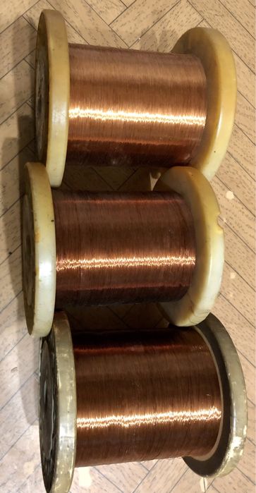 Провод (проволока) меднуй круглый эмалированый,высокопрочный,лудящийся