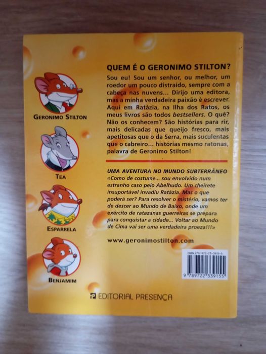 Uma aventura no mundo subterrâneo -  Geronimo Stilton