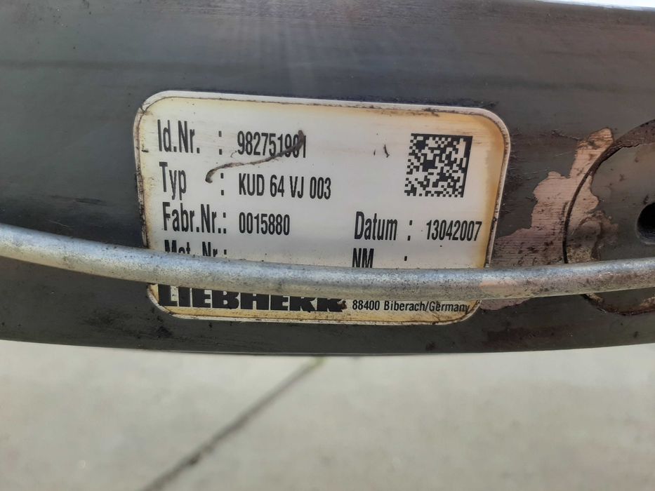 Łożysko obrotu do koparki Liebherr 924C