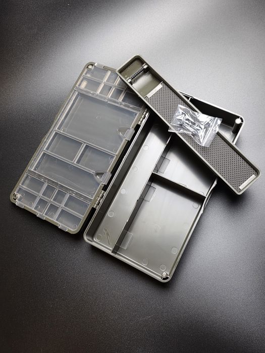 Organizer Tackle Box wędkarski pudełko na akcesoria przypony karpiowe