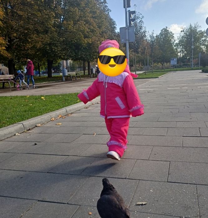 Демісезонний комбінезон на флісі