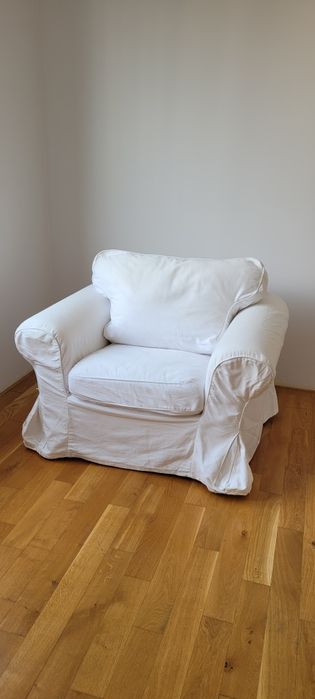 Fotel Ektorp Biały IKEA Rezerwacja