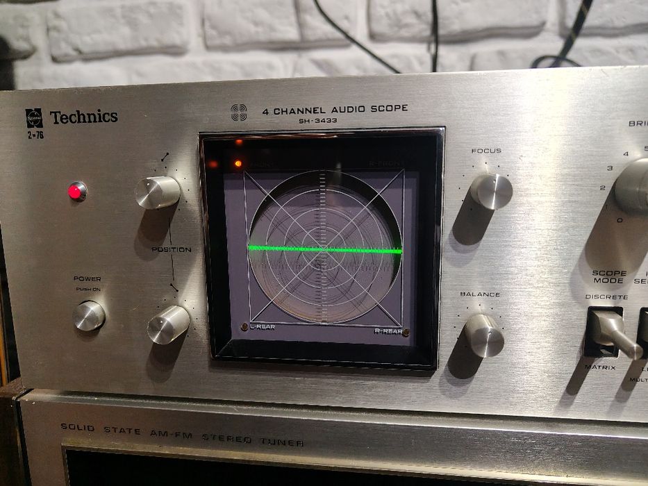Analizator oscyloskop audio Technics SH-3433