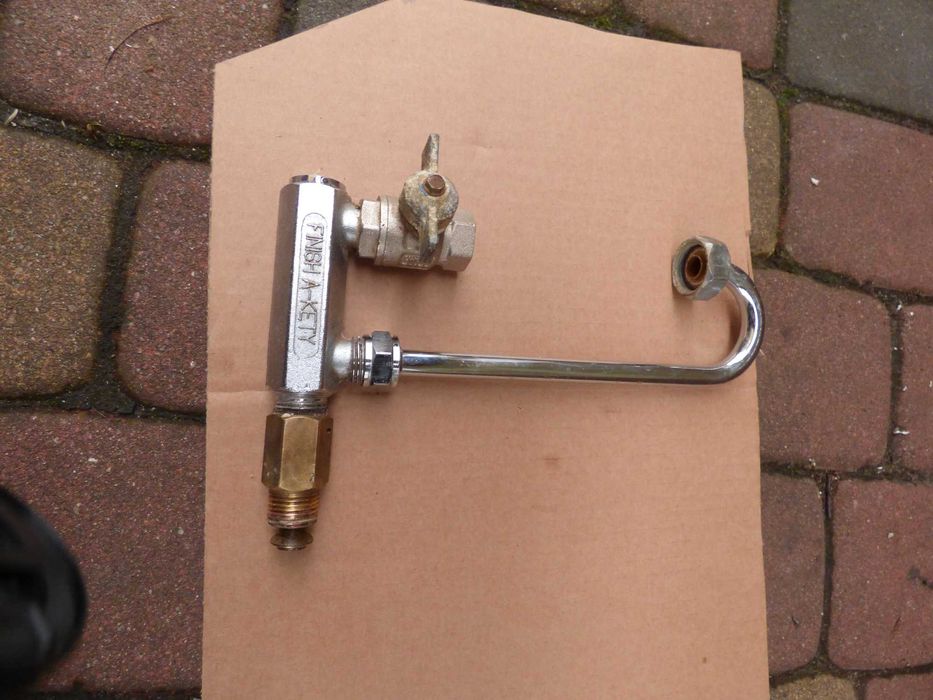 Obejście wodomierza rurka Kęty - Finish