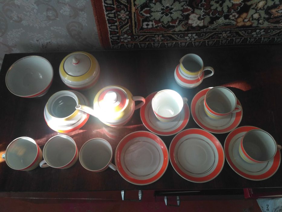 Чайный сервиз барановка Радиоволны ссср винтаж