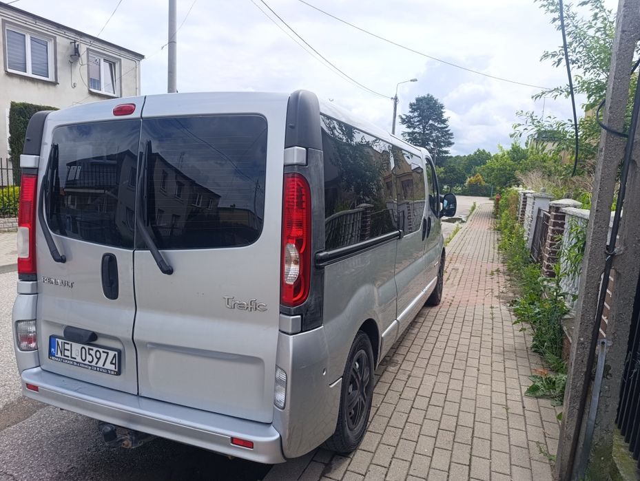 Renault Trafic z uszkodzonym silnikiem 2.0dci, 2012
