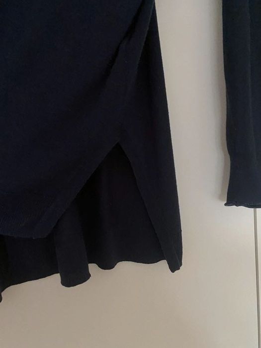 Cienki granatowy sweterek M H&M