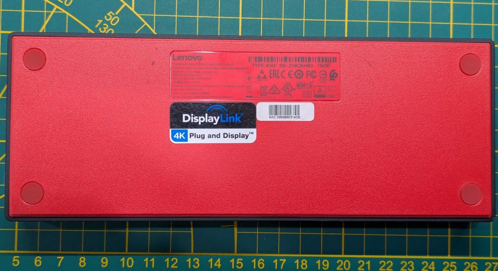 Док станція Lenovo ThinkPad Hybrid USB-C 40AF