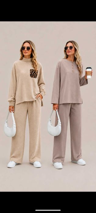 Жіночі теплі Костюми  oversize Reoria palazzo