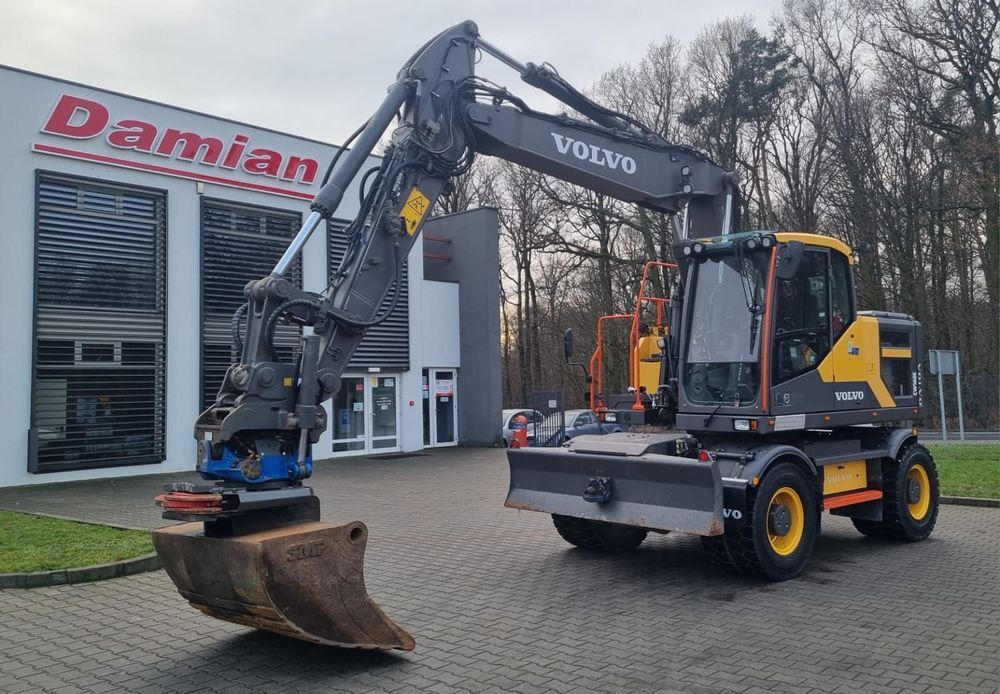 Volvo EW160E  Koparka  kołowa VOLVO EW160E  ROTOTILT