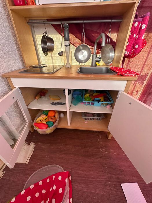 Cozinha de madeira ikea