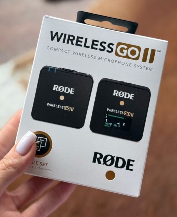 Røde wirelessGO II Single set - oryginalny nowy mikrofon