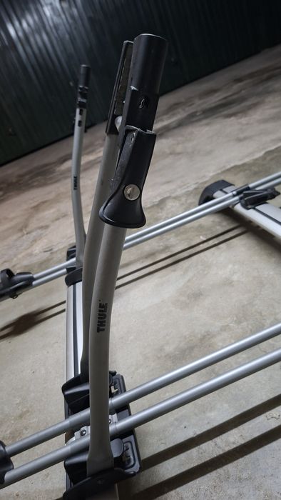 Suporte duas bicicleta tejadilho thule